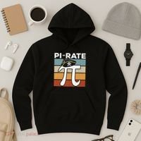 Funny Pi-rate - Happy Pi Day Math Geek Pirate Lover Hoodie thumb 3