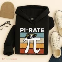 Funny Pi-rate - Happy Pi Day Math Geek Pirate Lover Hoodie thumb 4
