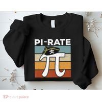 Funny Pi-rate - Happy Pi Day Math Geek Pirate Lover Sweatshirt thumb 2
