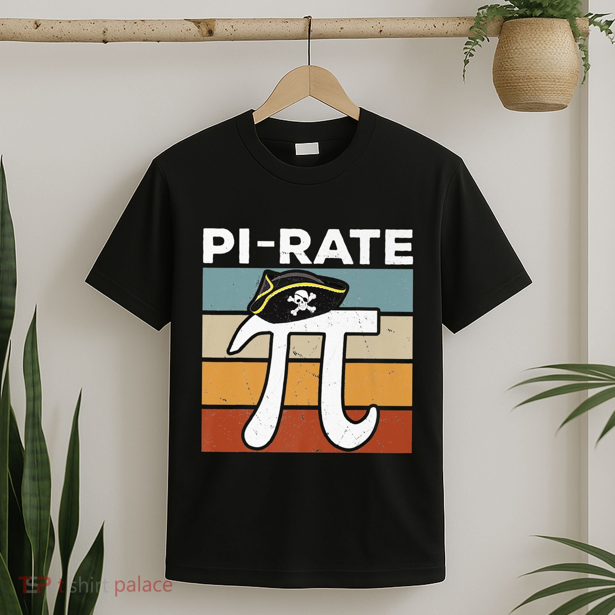 Funny Pi-rate - Happy Pi Day Math Geek Pirate Lover T-Shirt