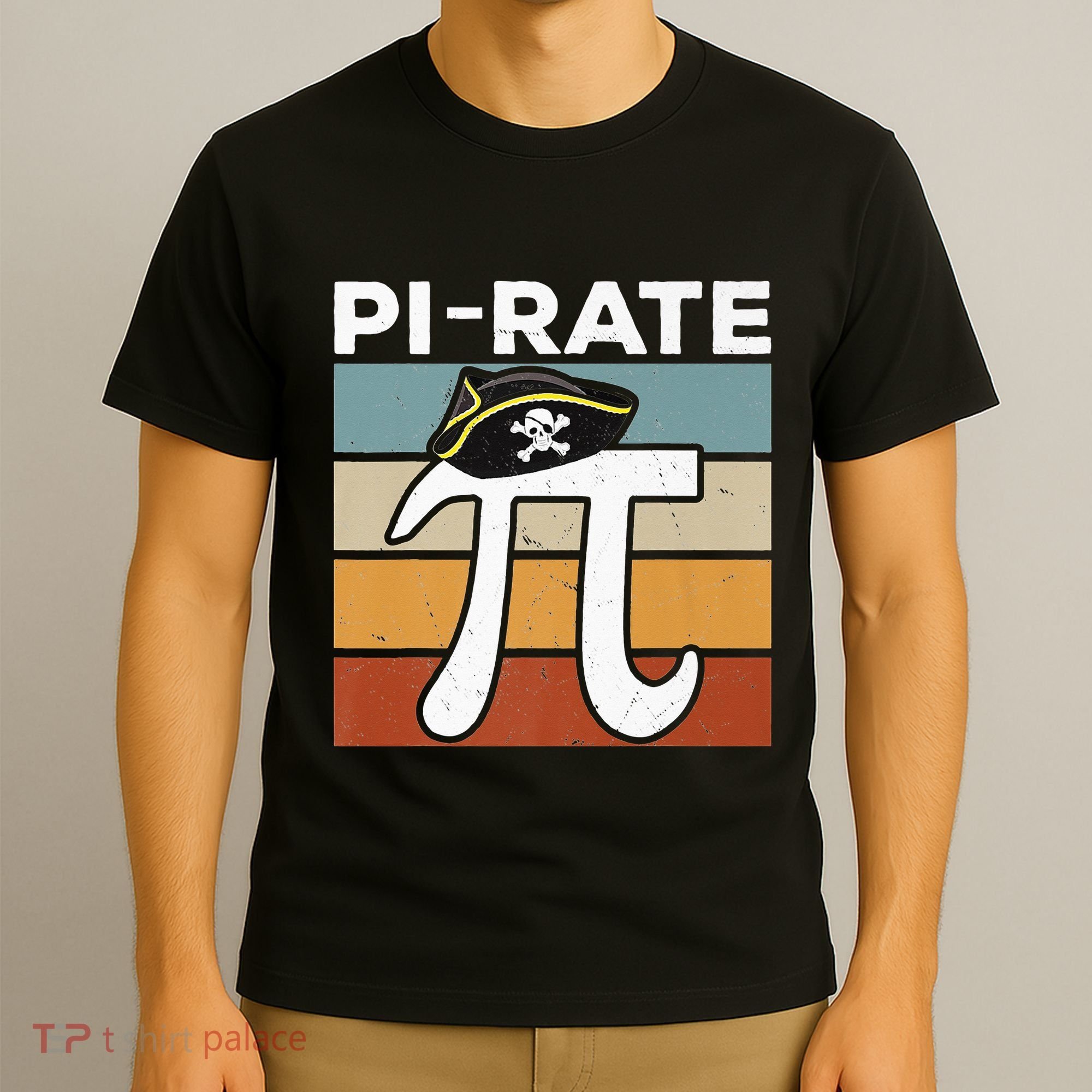 Funny Pi-rate - Happy Pi Day Math Geek Pirate Lover T-Shirt