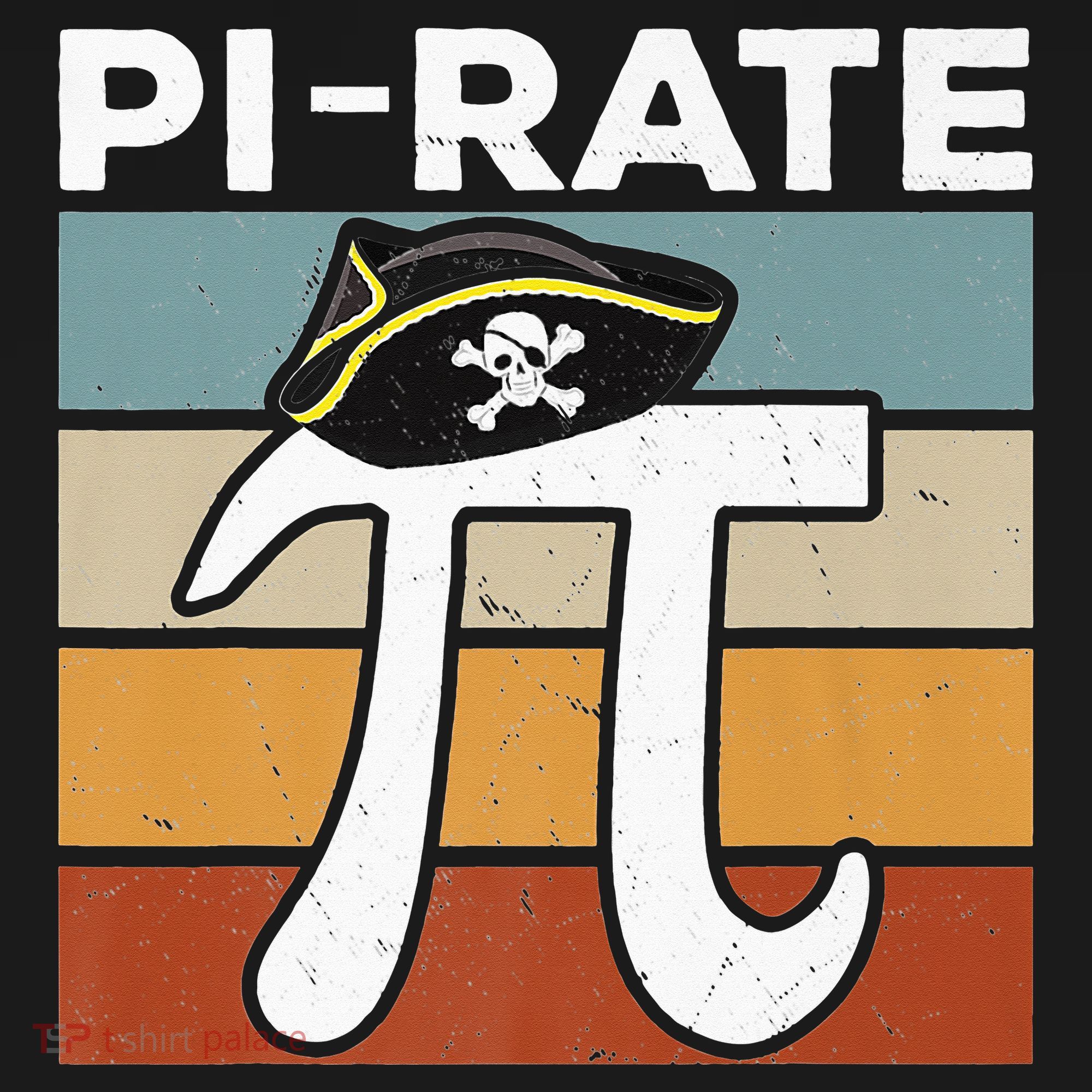 Funny Pi-rate - Happy Pi Day Math Geek Pirate Lover Button