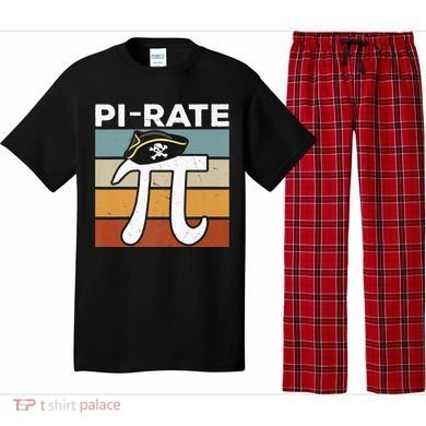 Funny Pi-rate - Happy Pi Day Math Geek Pirate Lover Pajama Set