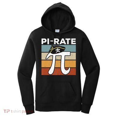 Funny Pi-rate - Happy Pi Day Math Geek Pirate Lover Women's Hoodie