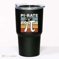 Funny Pi-rate - Happy Pi Day Math Geek Pirate Lover Tumbler thumb 0