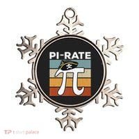 Funny Pi-rate - Happy Pi Day Math Geek Pirate Lover Ornament thumb 0