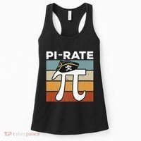 Funny Pi-rate - Happy Pi Day Math Geek Pirate Lover Women's Tank Top thumb 0