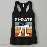 Funny Pi-rate - Happy Pi Day Math Geek Pirate Lover Women's Tank Top thumb 3