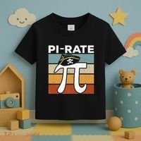 Funny Pi-rate - Happy Pi Day Math Geek Pirate Lover Toddler T-Shirt thumb 3