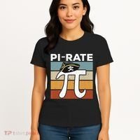 Funny Pi-rate - Happy Pi Day Math Geek Pirate Lover Women's T-Shirt thumb 4