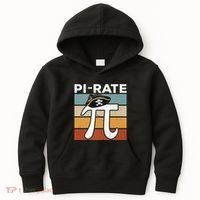 Funny Pi-rate - Happy Pi Day Math Geek Pirate Lover Kids Hoodie thumb 0