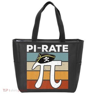 Funny Pi-rate - Happy Pi Day Math Geek Pirate Lover Tote Bag