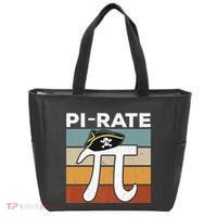 Funny Pi-rate - Happy Pi Day Math Geek Pirate Lover Tote Bag thumb 0