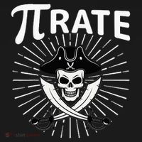 Funny Pi-Rate Happy Pi Day Math Pirate Pun Apron thumb 3