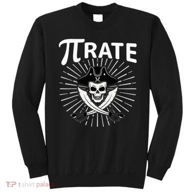 Funny Pi-Rate Happy Pi Day Math Pirate Pun Sweatshirt