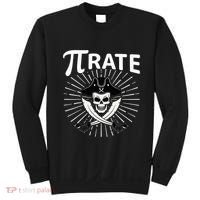 Funny Pi-Rate Happy Pi Day Math Pirate Pun Sweatshirt thumb 0
