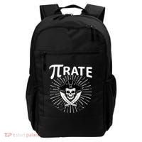 Funny Pi-Rate Happy Pi Day Math Pirate Pun Backpack thumb 0