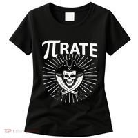 Funny Pi-Rate Happy Pi Day Math Pirate Pun Women's T-Shirt thumb 0