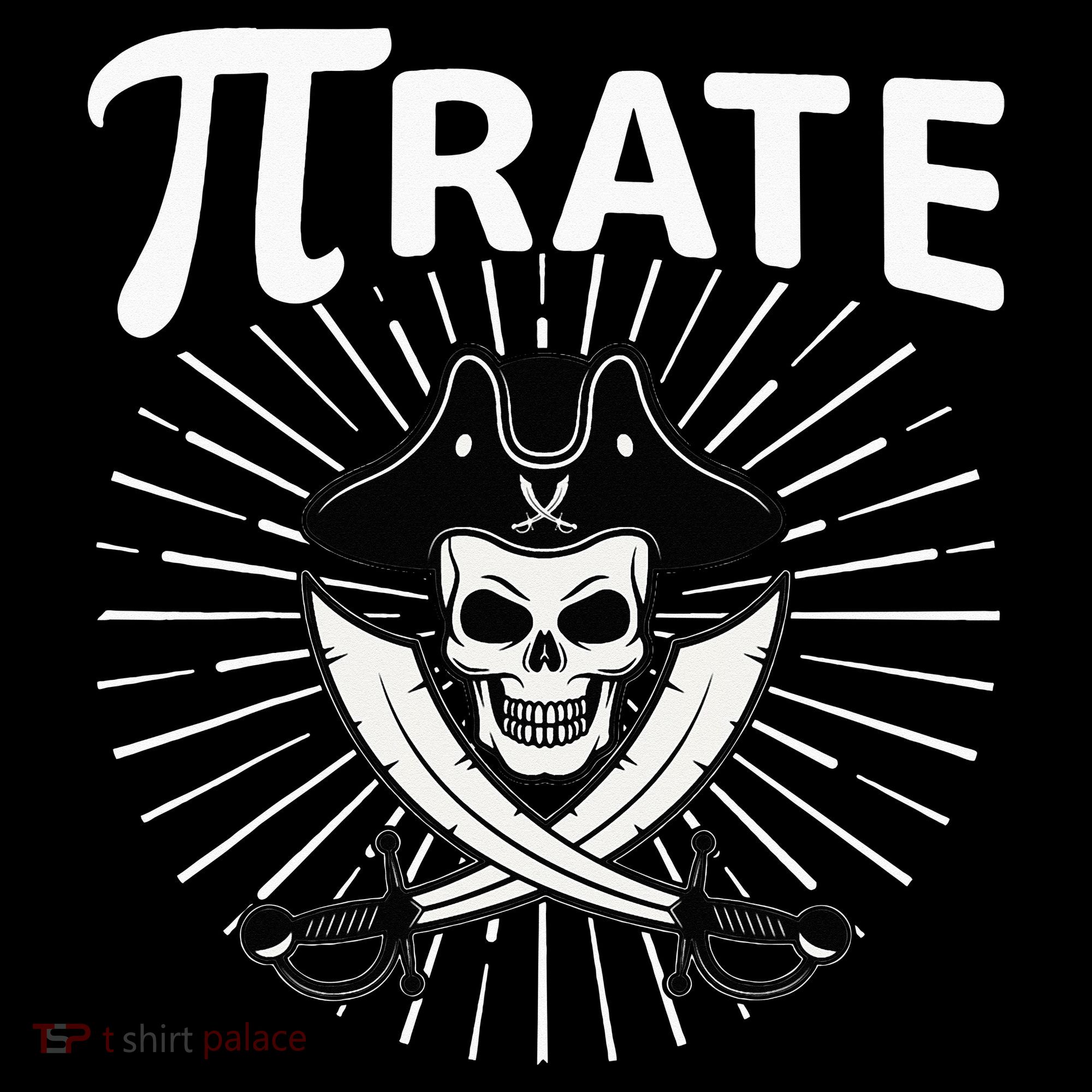 Funny Pi-Rate Happy Pi Day Math Pirate Pun Women's T-Shirt
