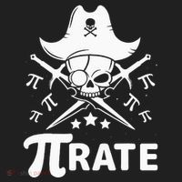Funny Pi-Rate Happy Pi Day Math Pirate Pun Women's Sweatshirt thumb 2