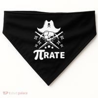 Funny Pi-Rate Happy Pi Day Math Pirate Pun USA-Made Doggie Bandana thumb 0