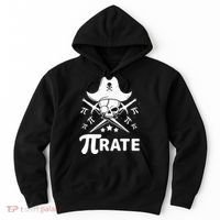 Funny Pi-Rate Happy Pi Day Math Pirate Pun Hoodie thumb 0
