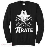 Funny Pi-Rate Happy Pi Day Math Pirate Pun Sweatshirt thumb 0