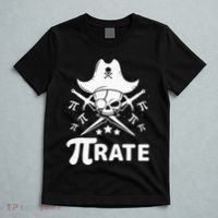 Funny Pi-Rate Happy Pi Day Math Pirate Pun T-Shirt thumb 5