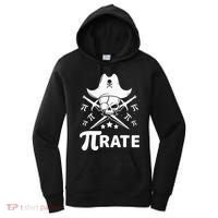 Funny Pi-Rate Happy Pi Day Math Pirate Pun Women's Hoodie thumb 0