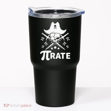 Funny Pi-Rate Happy Pi Day Math Pirate Pun Tumbler