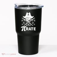 Funny Pi-Rate Happy Pi Day Math Pirate Pun Tumbler thumb 0