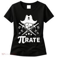 Funny Pi-Rate Happy Pi Day Math Pirate Pun Women's T-Shirt thumb 0
