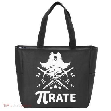 Funny Pi-Rate Happy Pi Day Math Pirate Pun Tote Bag