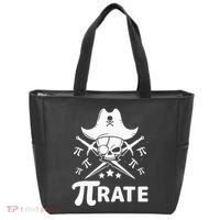 Funny Pi-Rate Happy Pi Day Math Pirate Pun Tote Bag thumb 0
