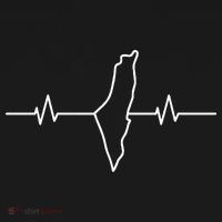  free palestine heartbeat  Sweatshirt thumb 3