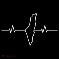  free palestine heartbeat  Women's Hoodie thumb 2