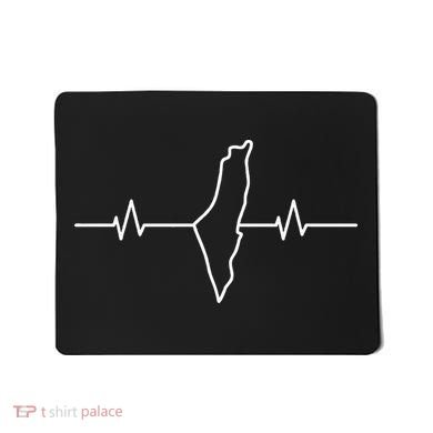  free palestine heartbeat  Mousepad