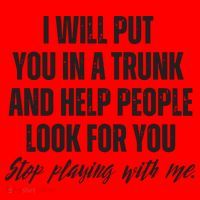 Funny Put In Trunk Saying I Will Put You In A Trunk Santa Hat thumb 1