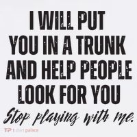 Funny Put In Trunk Saying I Will Put You In A Trunk Women's Hoodie thumb 2