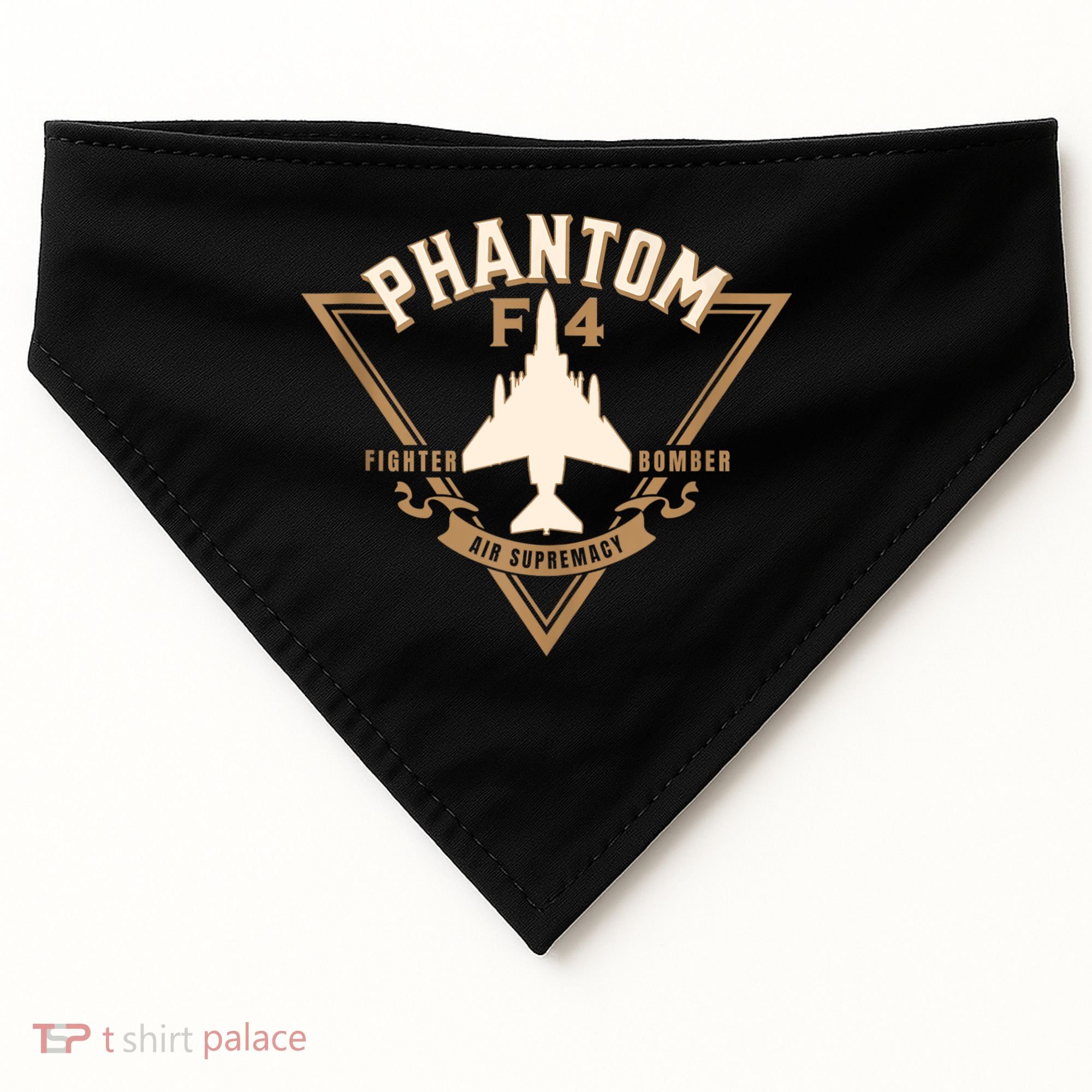 F4 Phantom II Naval Fighter Bomber Jet Interceptor Aircraft USA-Made Doggie Bandana