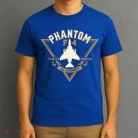 F4 Phantom II Naval Fighter Bomber Jet Interceptor Aircraft T-Shirt thumb 3