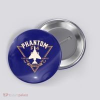 F4 Phantom II Naval Fighter Bomber Jet Interceptor Aircraft Button thumb 0