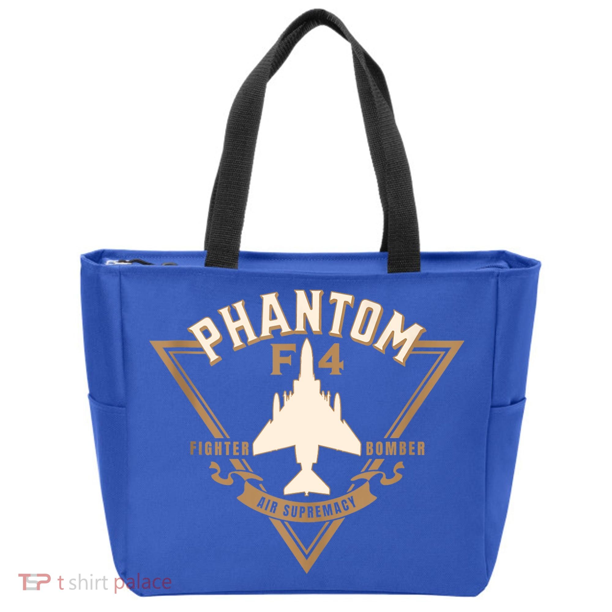 F4 Phantom II Naval Fighter Bomber Jet Interceptor Aircraft Tote Bag