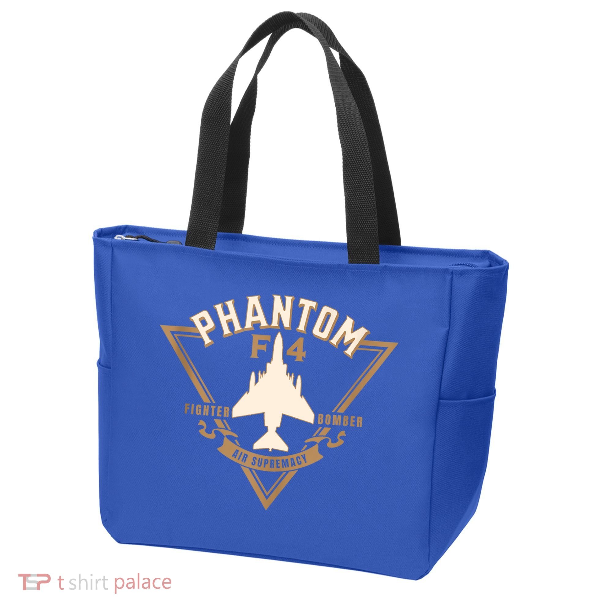 F4 Phantom II Naval Fighter Bomber Jet Interceptor Aircraft Tote Bag