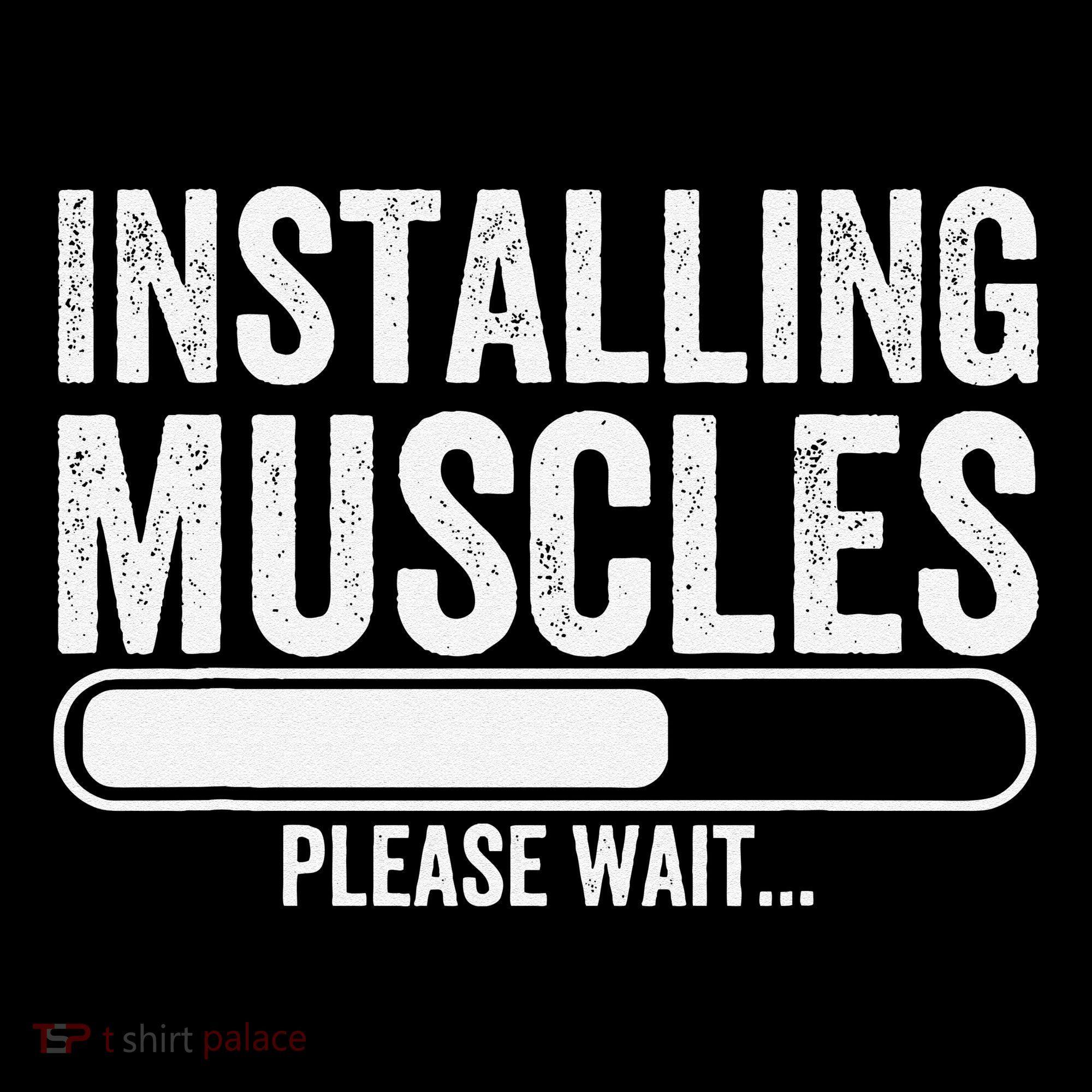 Funny Panda Installing Muscles Please Wait Gym Fitness Coffee Mug
