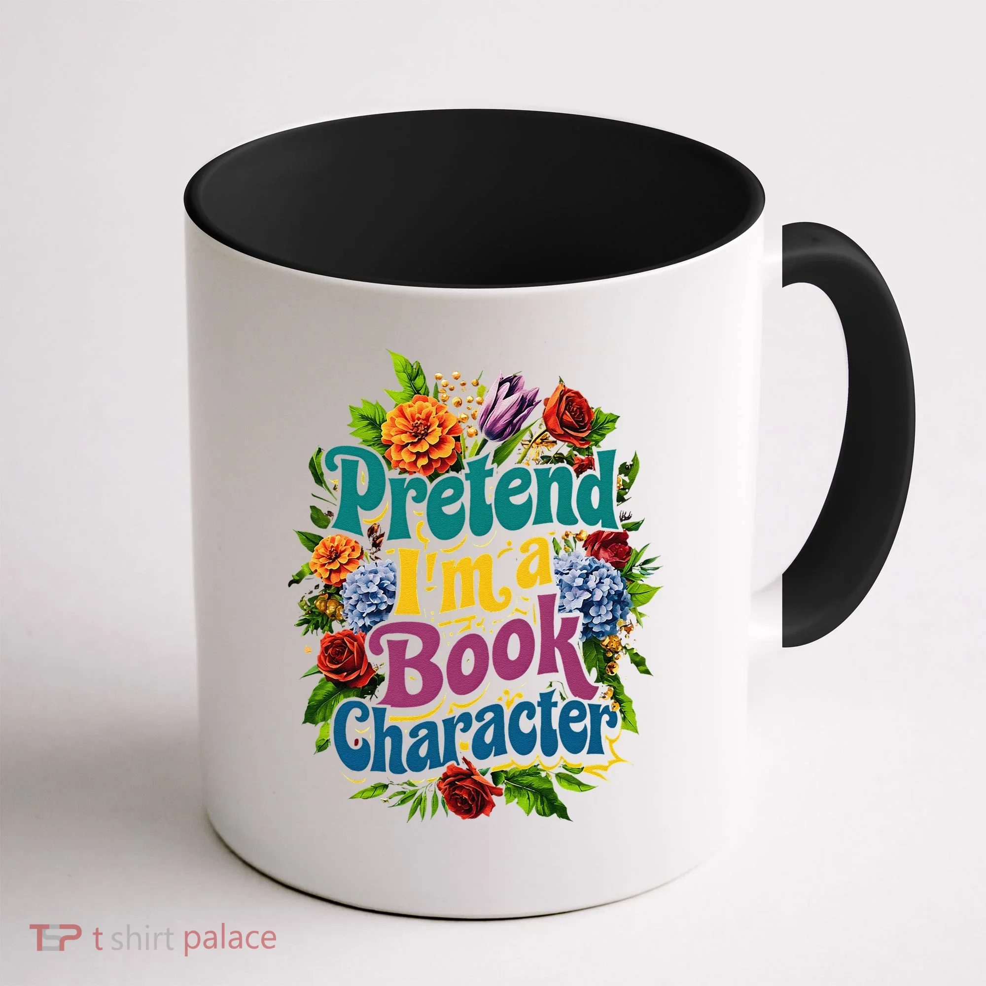 Funny Pretend Im A Book Character Coffee Mug