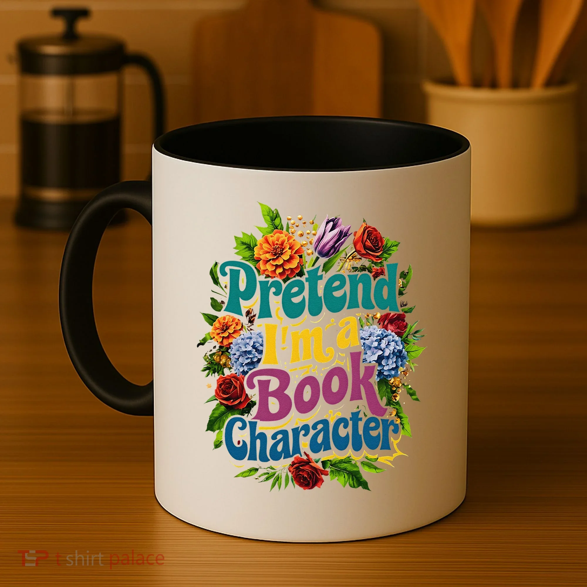 Funny Pretend Im A Book Character Coffee Mug