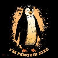 Funny Penguin Im Not Short Im Penguin Size Coffee Mug thumb 5