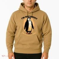 Funny Penguin Im Not Short Im Penguin Size Hoodie thumb 2