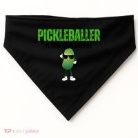 Funny Pickleballer IM Kind Of A Big Dill Pickleball Lover Funny Gift USA-Made Doggie Bandana thumb 0